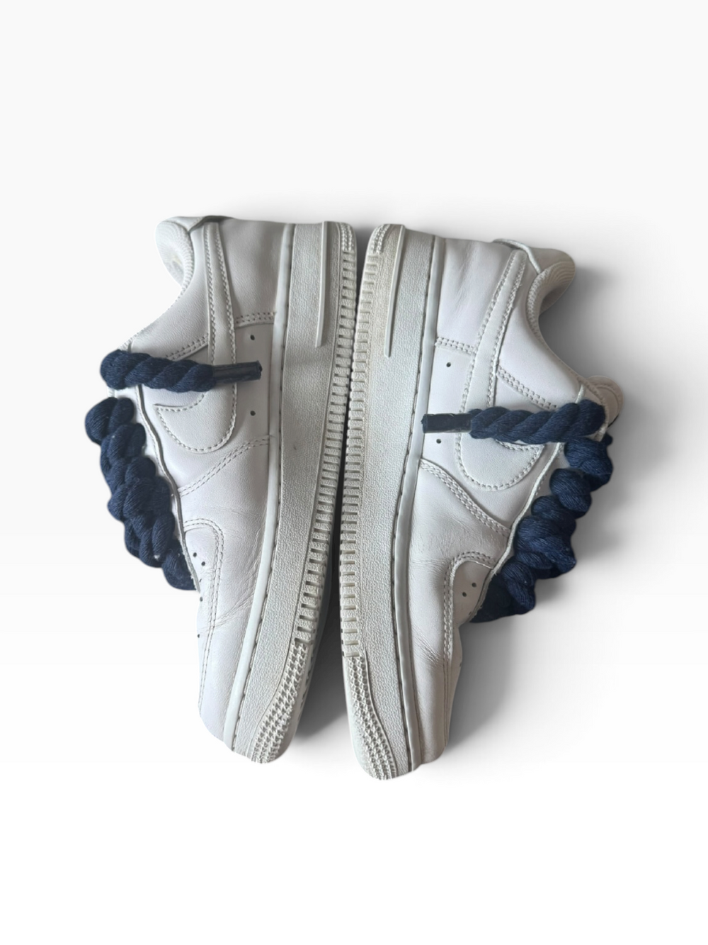 Nike air force 1 rope lace ( navy blue )