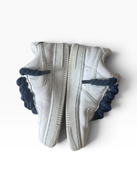 Nike air force 1 rope lace ( navy blue )