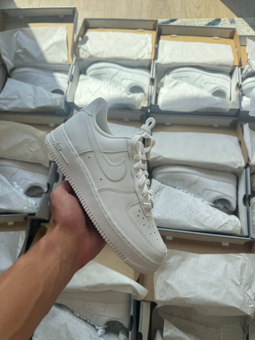Nike air force 1 triple white