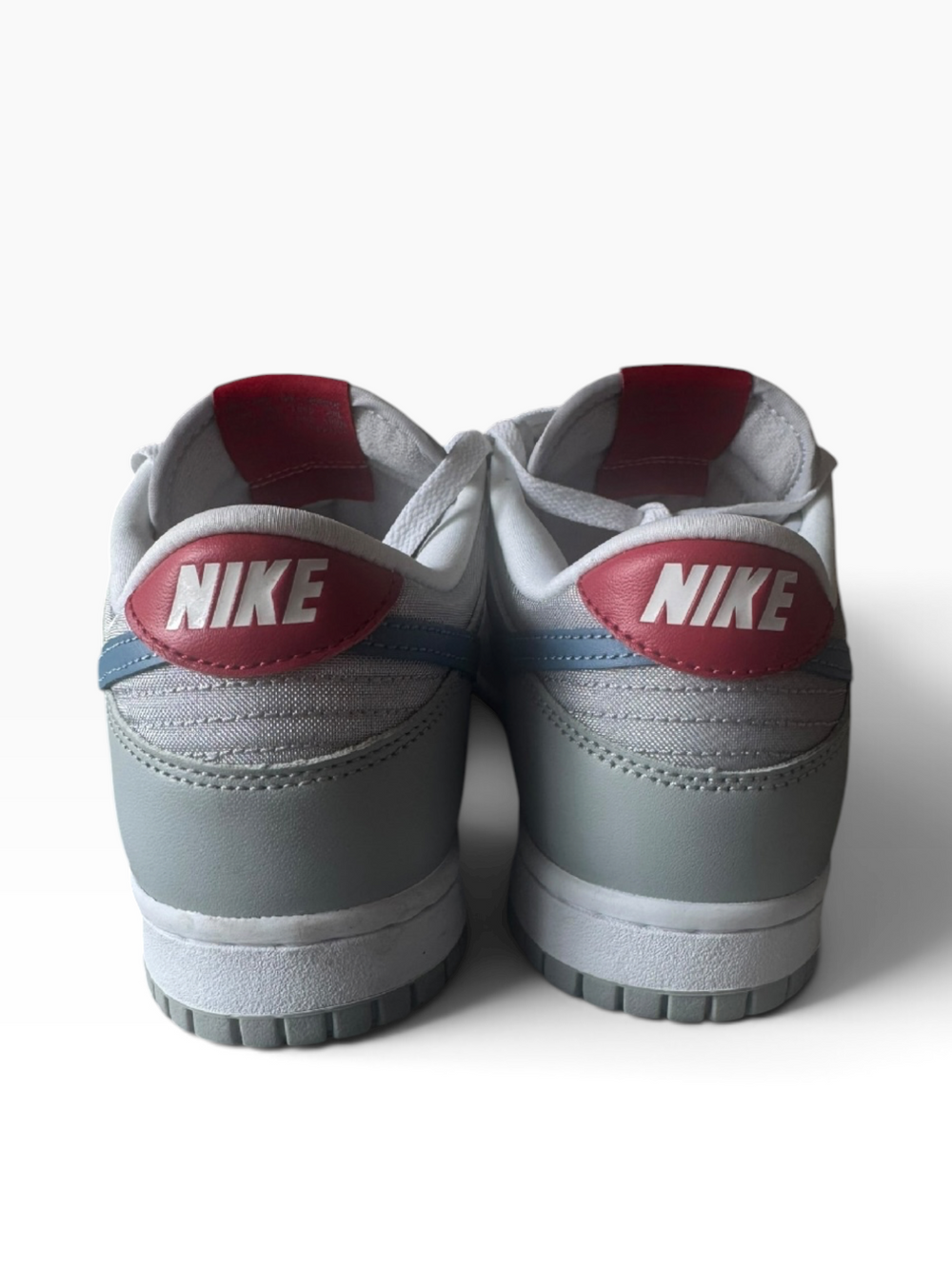 Nike dunk low argent metallique