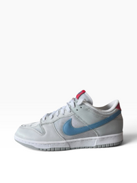 Nike dunk low argent metallique